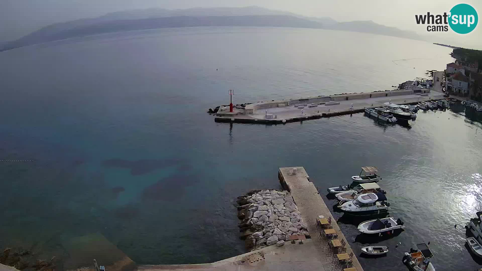 Webcam Sutivan Panorama – Vue en direct depuis l’île de Brač
