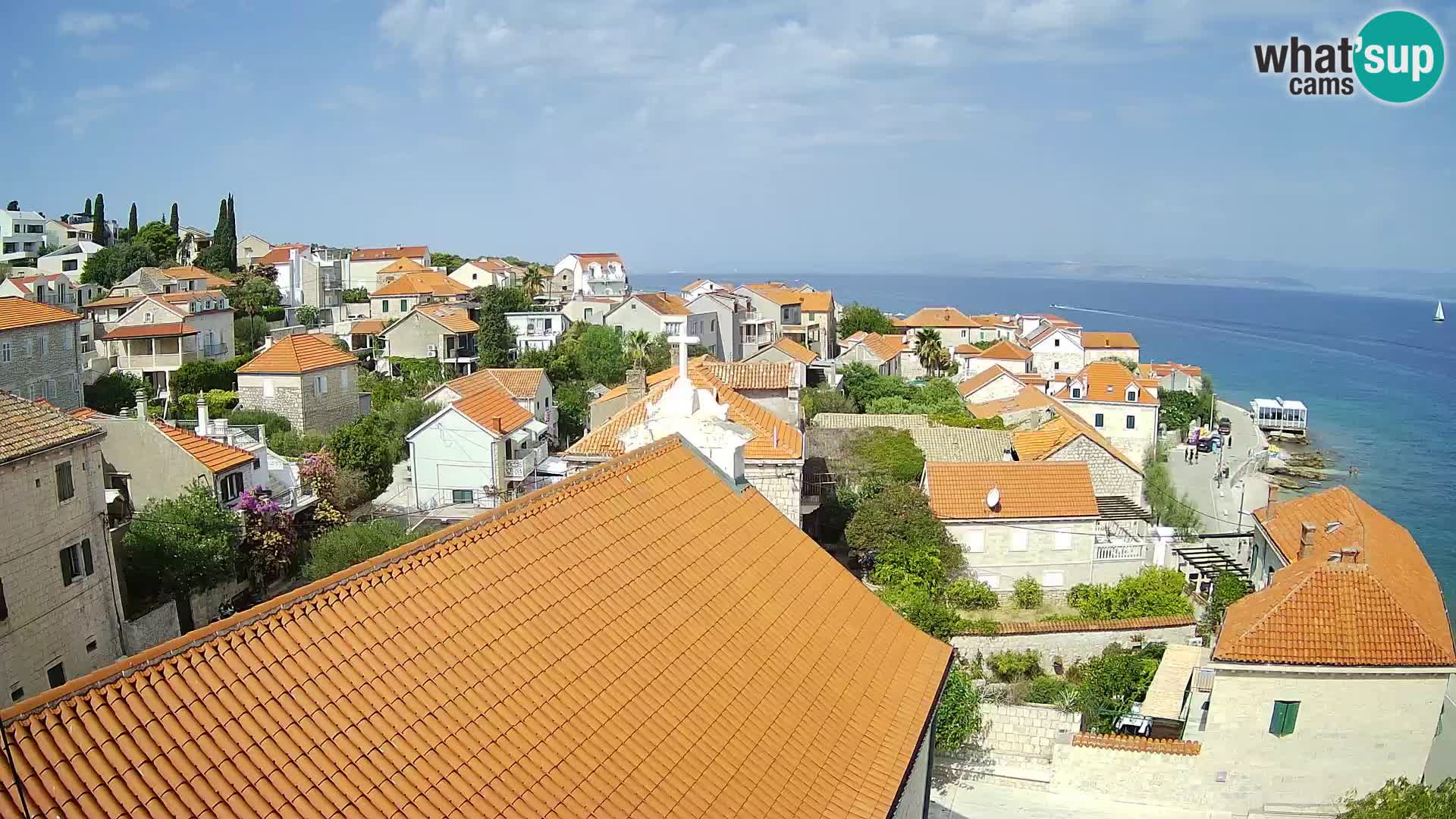 Webcam Sutivan Panorama – Vue en direct depuis l’île de Brač
