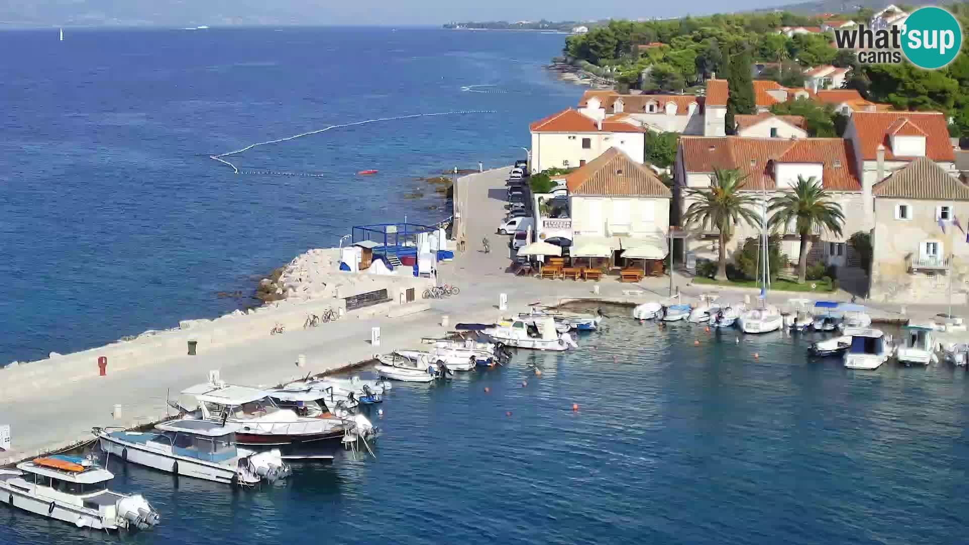 Webcam Sutivan Panorama – Vista en vivo desde la isla de Brač