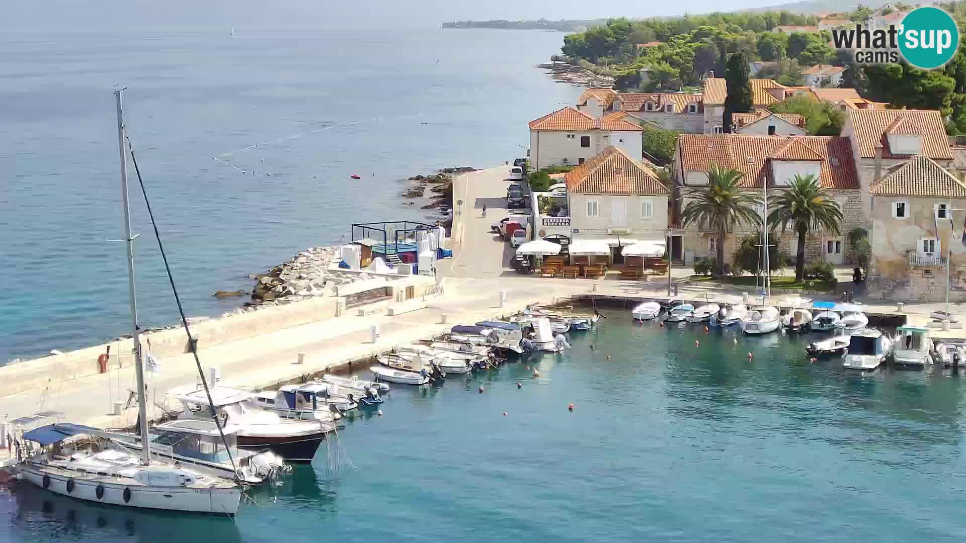 Webcam Sutivan Panorama – Liveblick von der Insel Brač