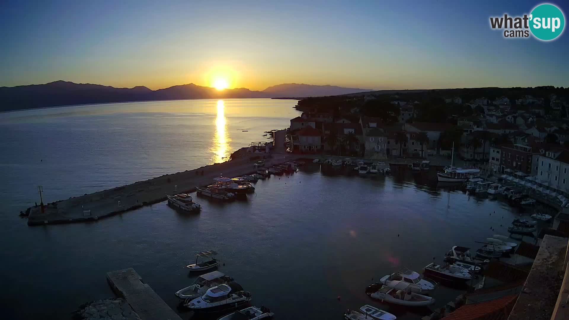 Webcam Sutivan Panorama – Liveblick von der Insel Brač