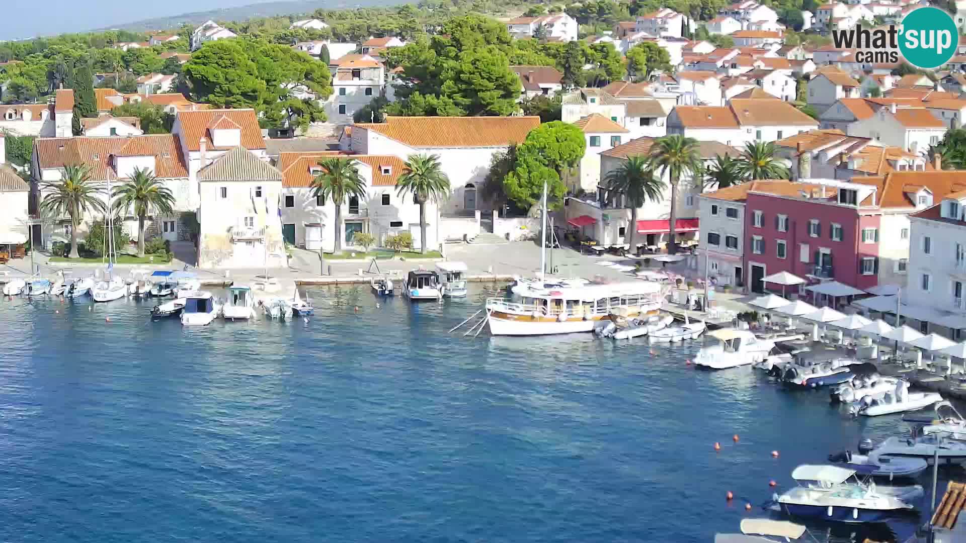 Webcam Sutivan Panorama – Vista en vivo desde la isla de Brač