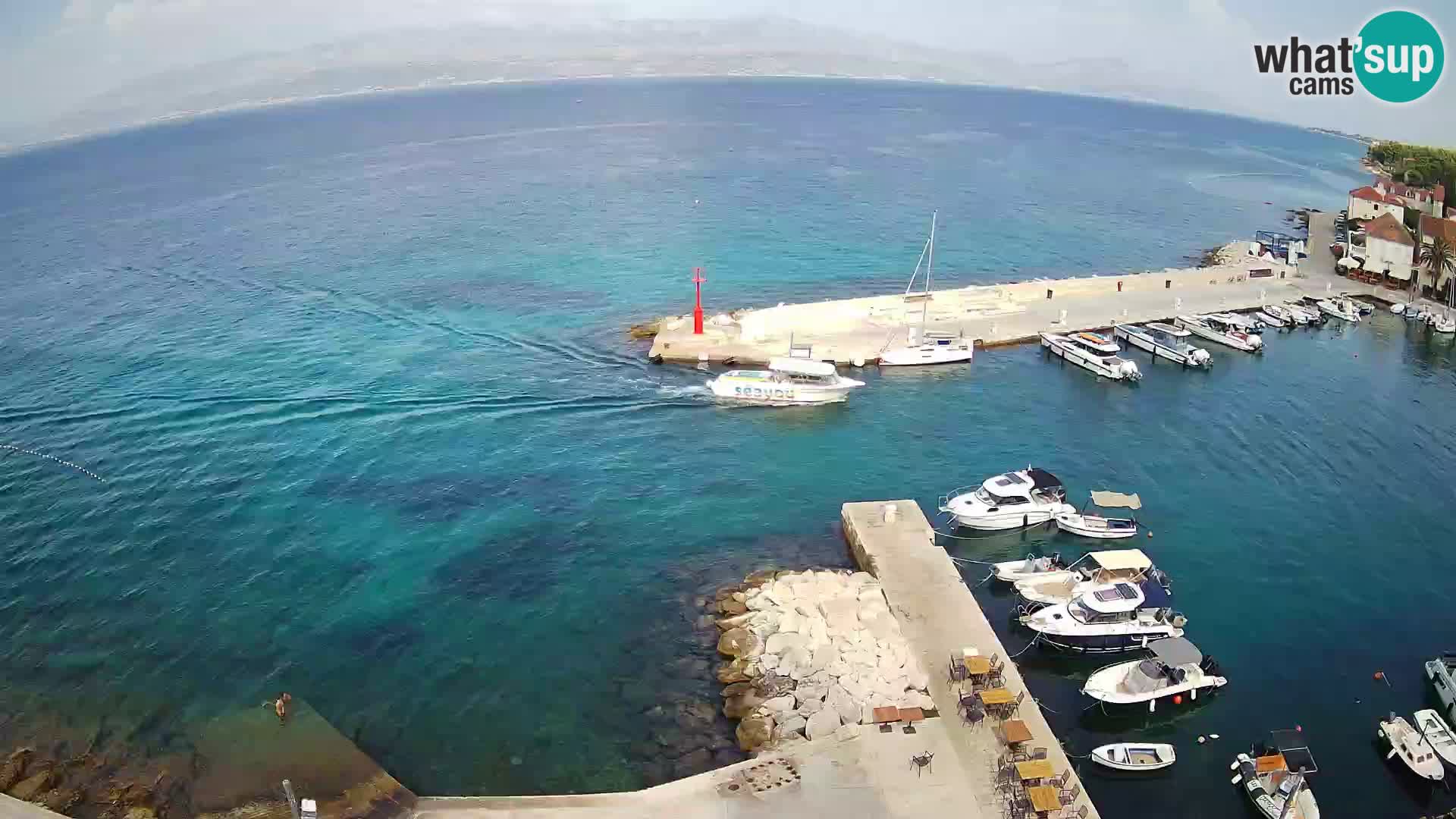 Webcam Sutivan Panorama – Liveblick von der Insel Brač