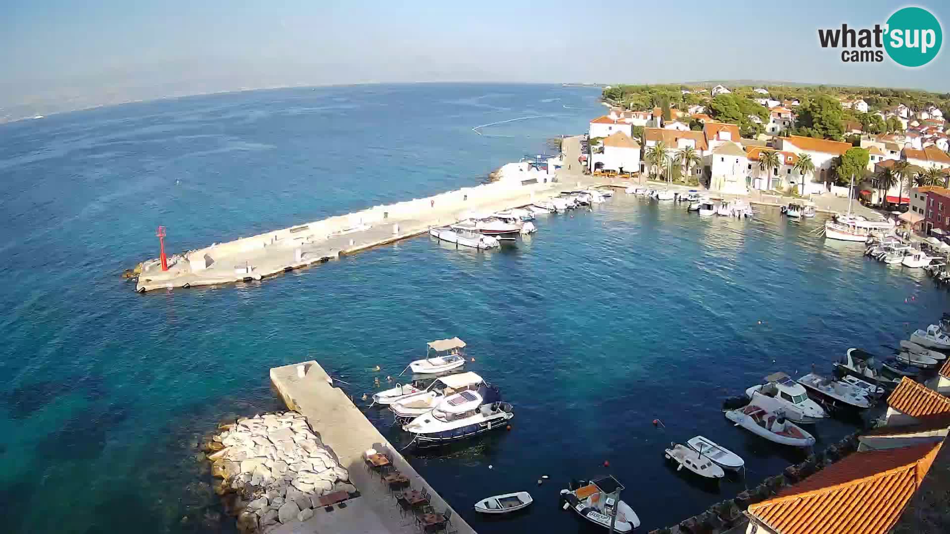 Webcam Sutivan Panorama – Liveblick von der Insel Brač