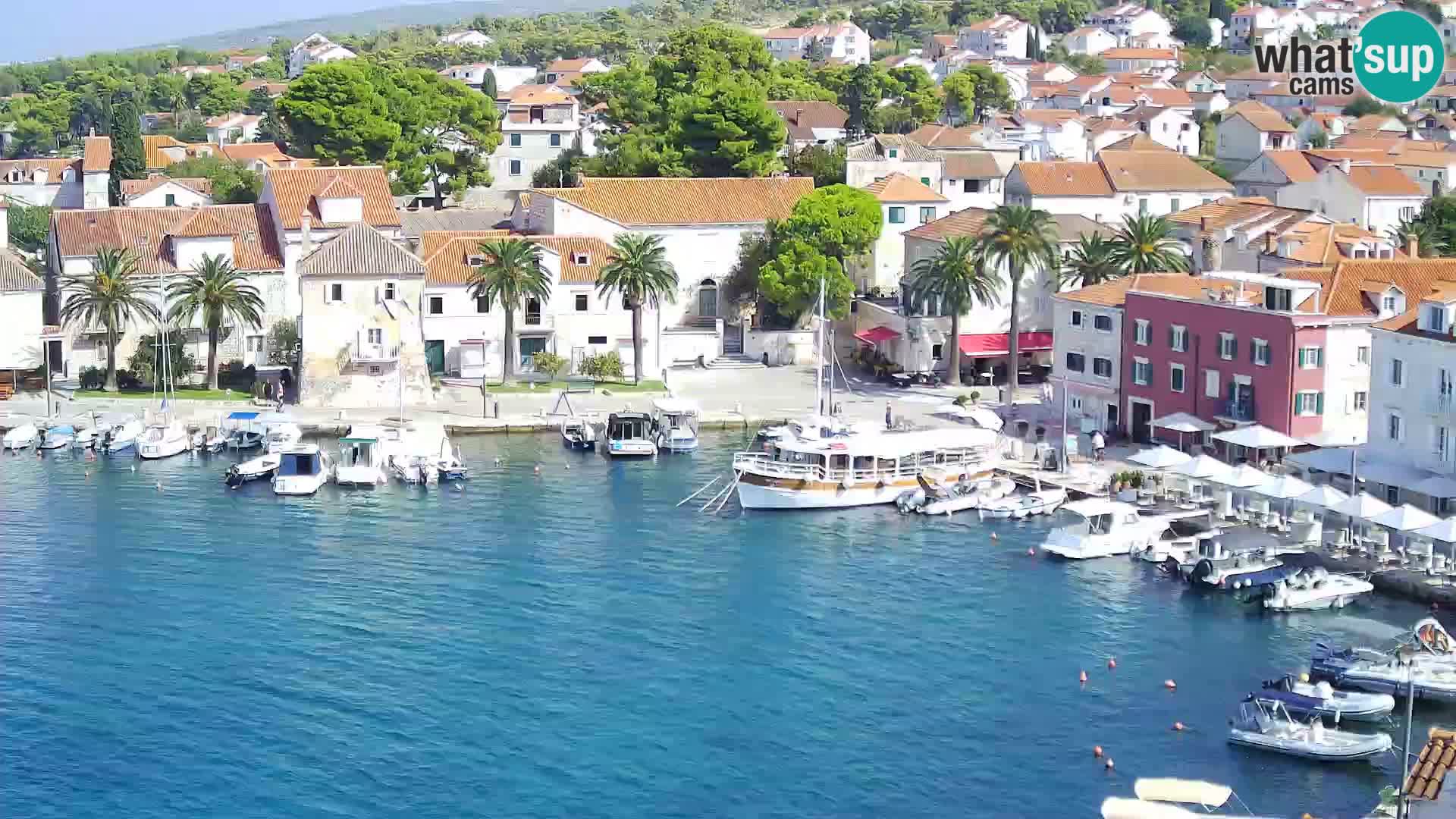 Web kamera Sutivan panorama – Pogled uživo s otoka Brača