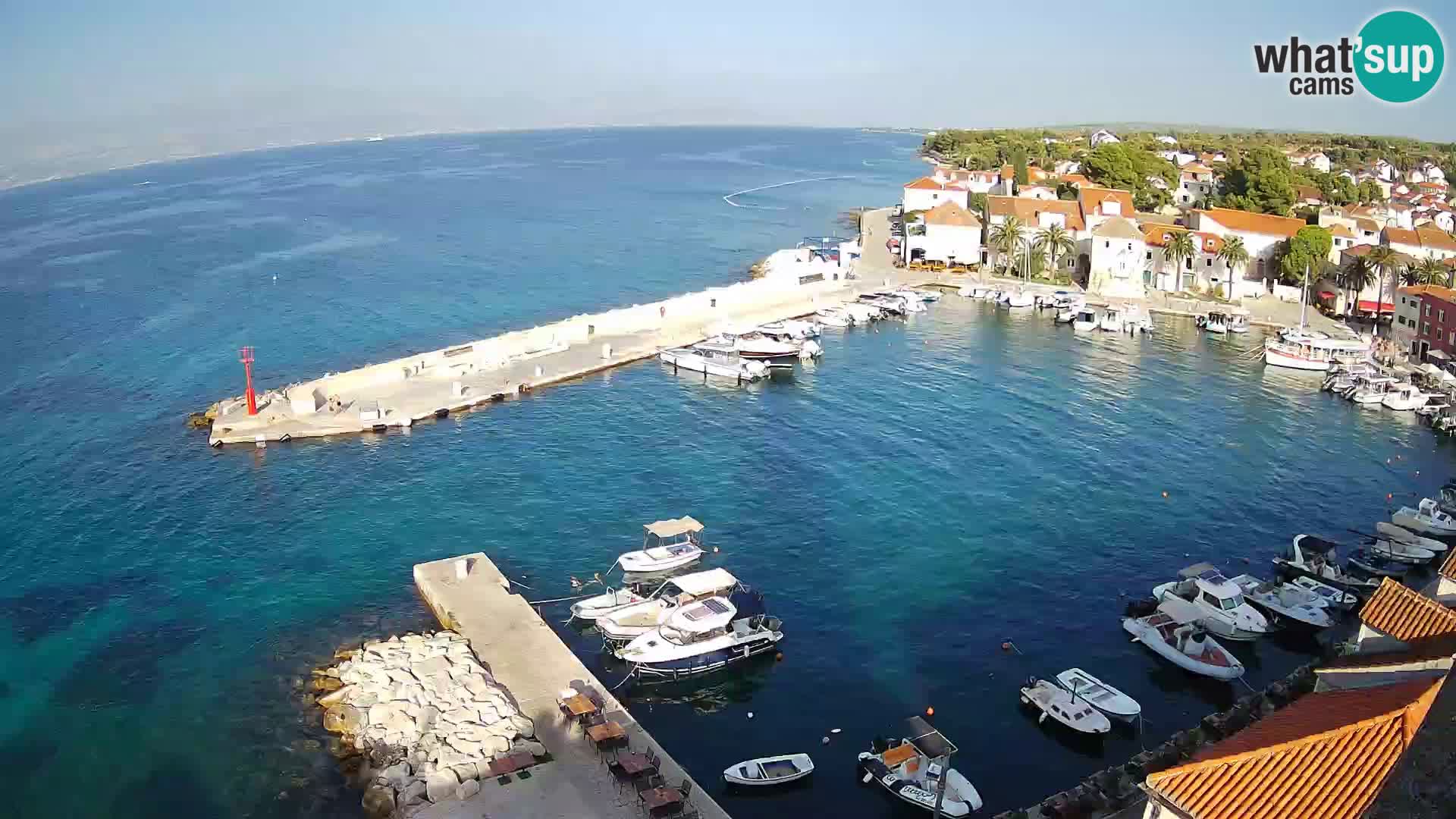 Webcam Sutivan Panorama – Liveblick von der Insel Brač