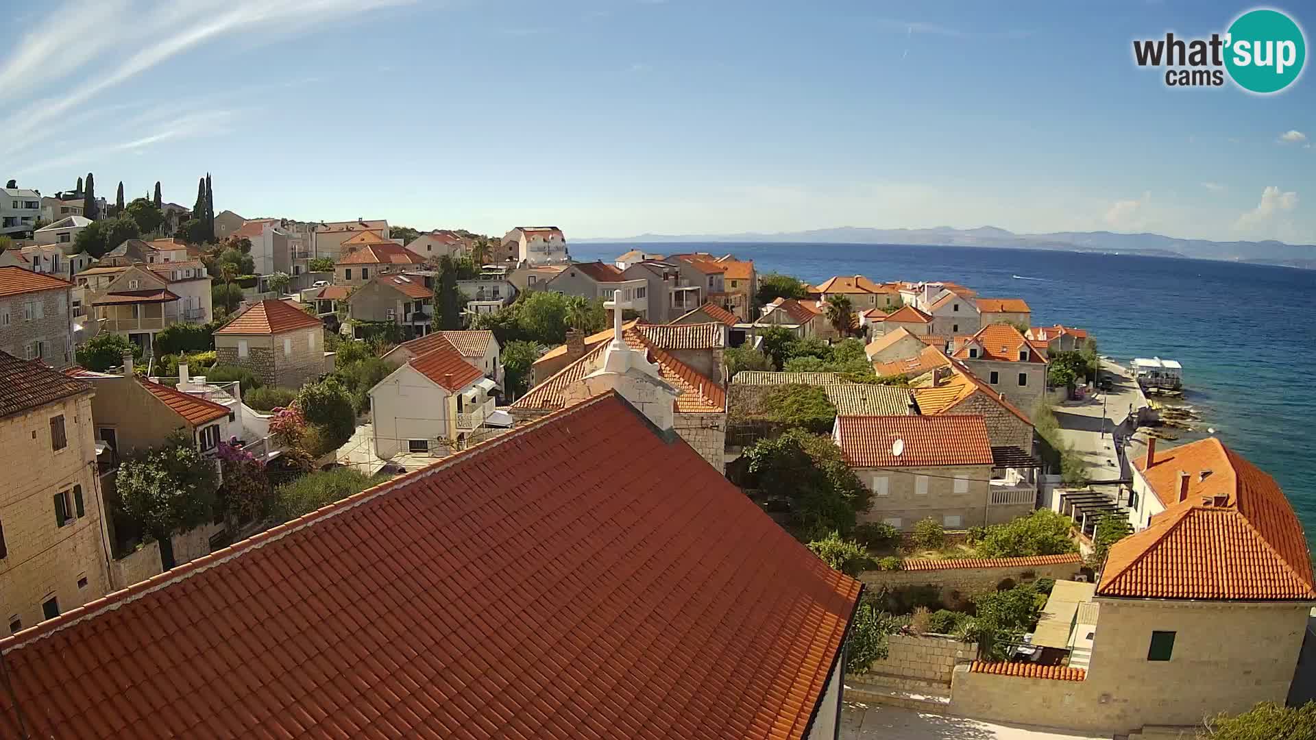 Webcam Sutivan Panorama – Liveblick von der Insel Brač