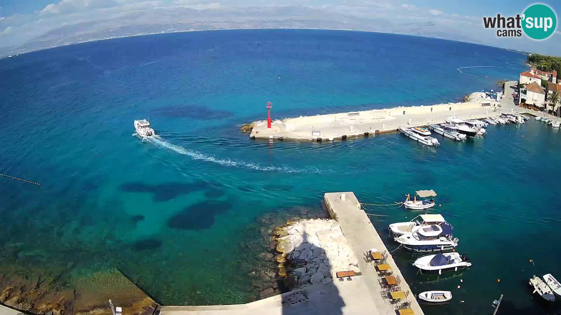 Webcam Sutivan Panorama – Vue en direct depuis l’île de Brač