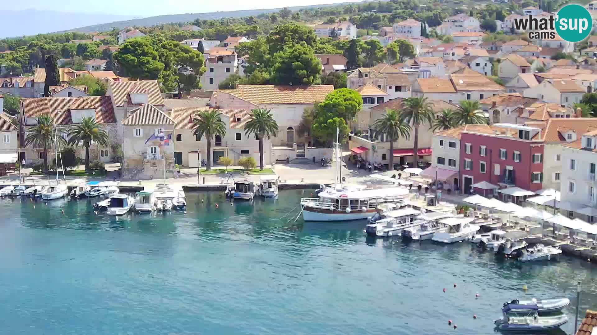 Webcam Sutivan panorama – Vista live dall’isola di Brač