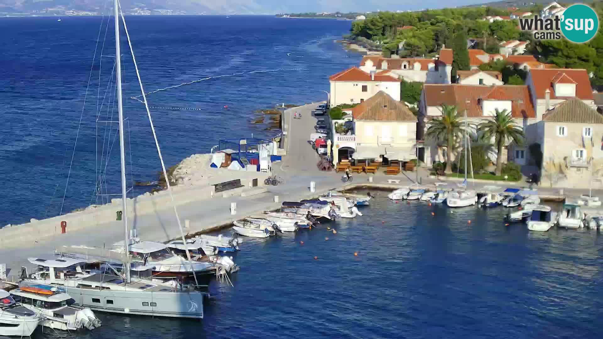 Webcam Sutivan panorama – Vista live dall’isola di Brač
