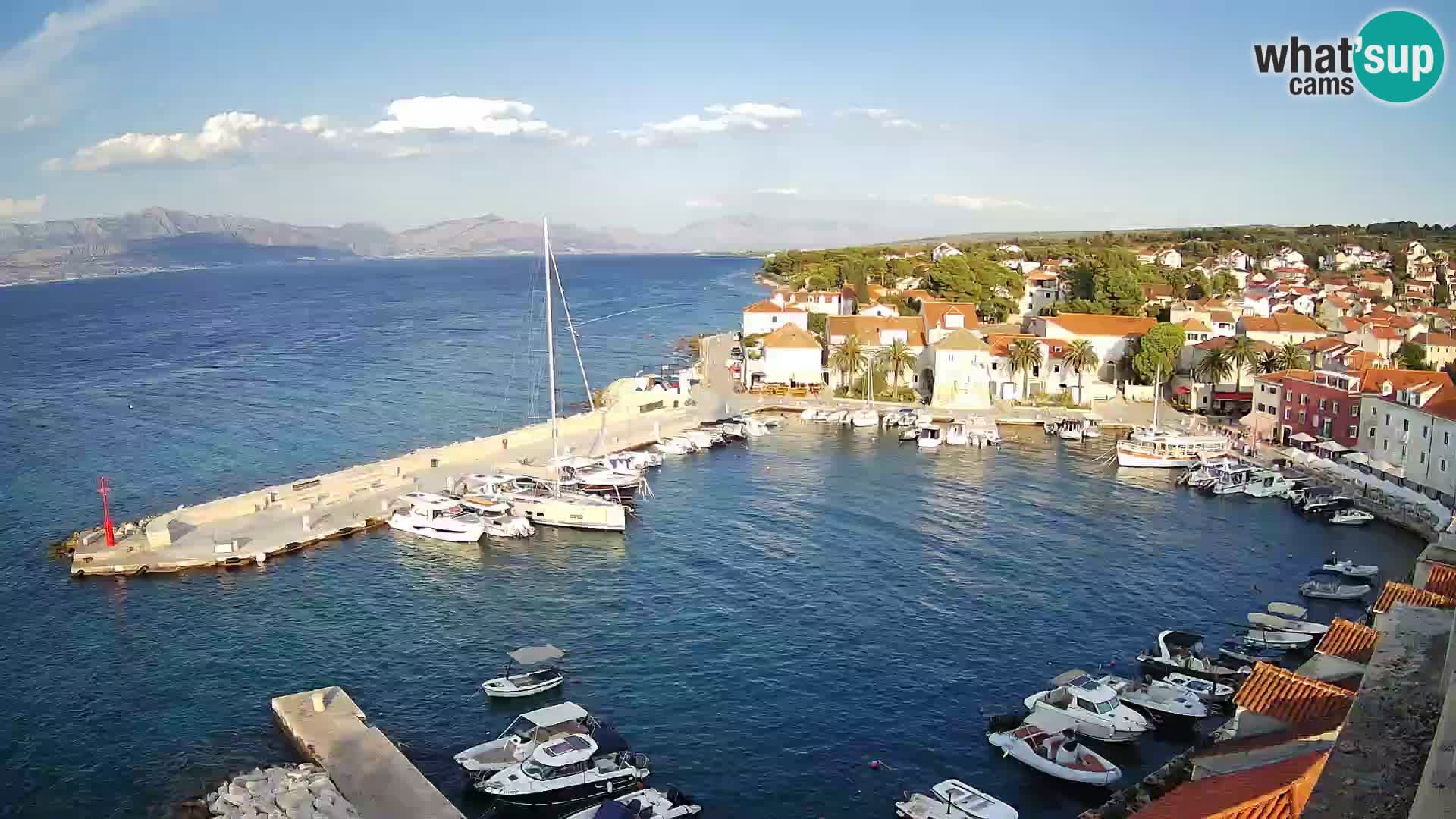 Webcam Sutivan Panorama – Live View from Brač Island