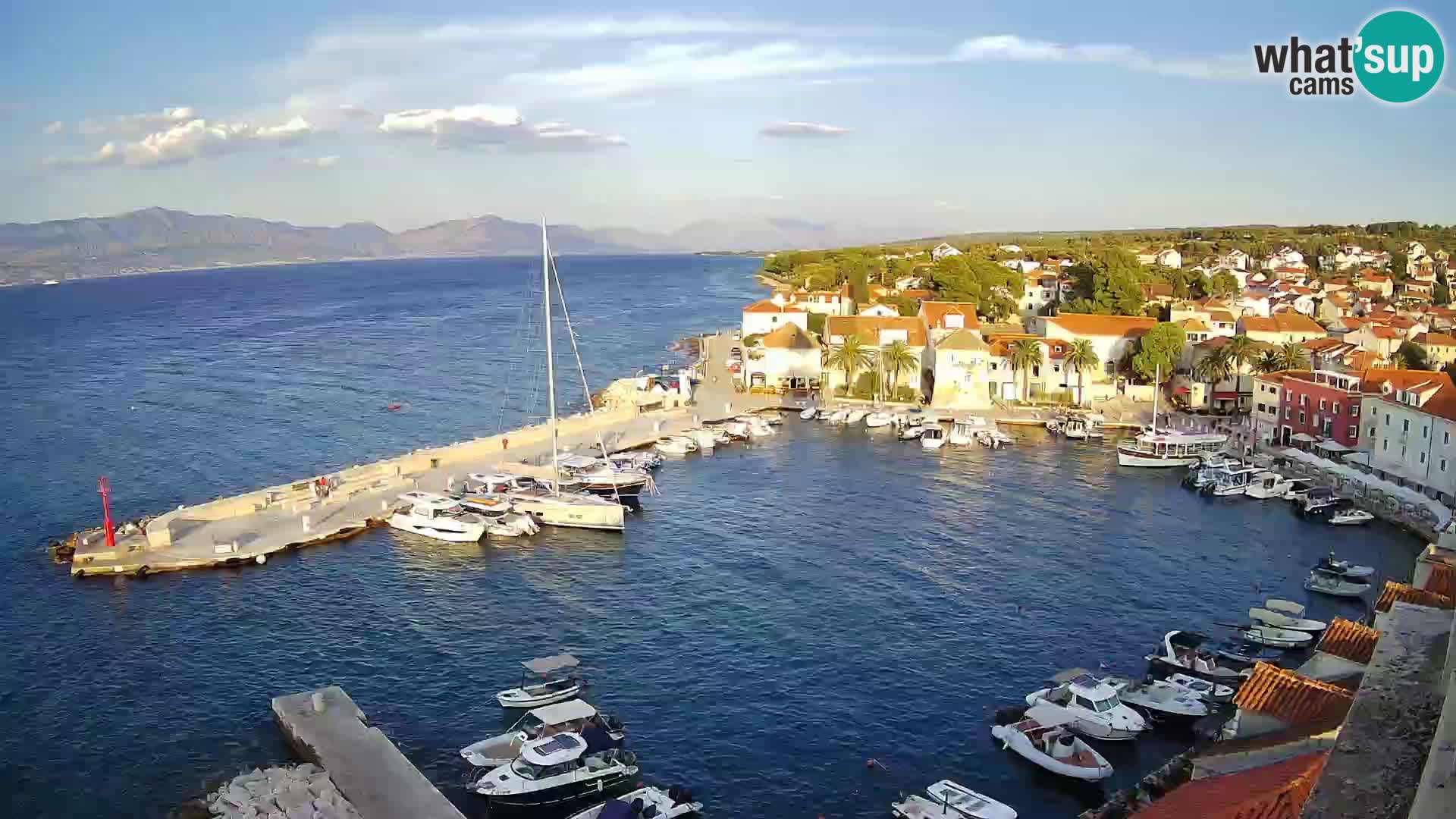 Webcam Sutivan Panorama – Liveblick von der Insel Brač