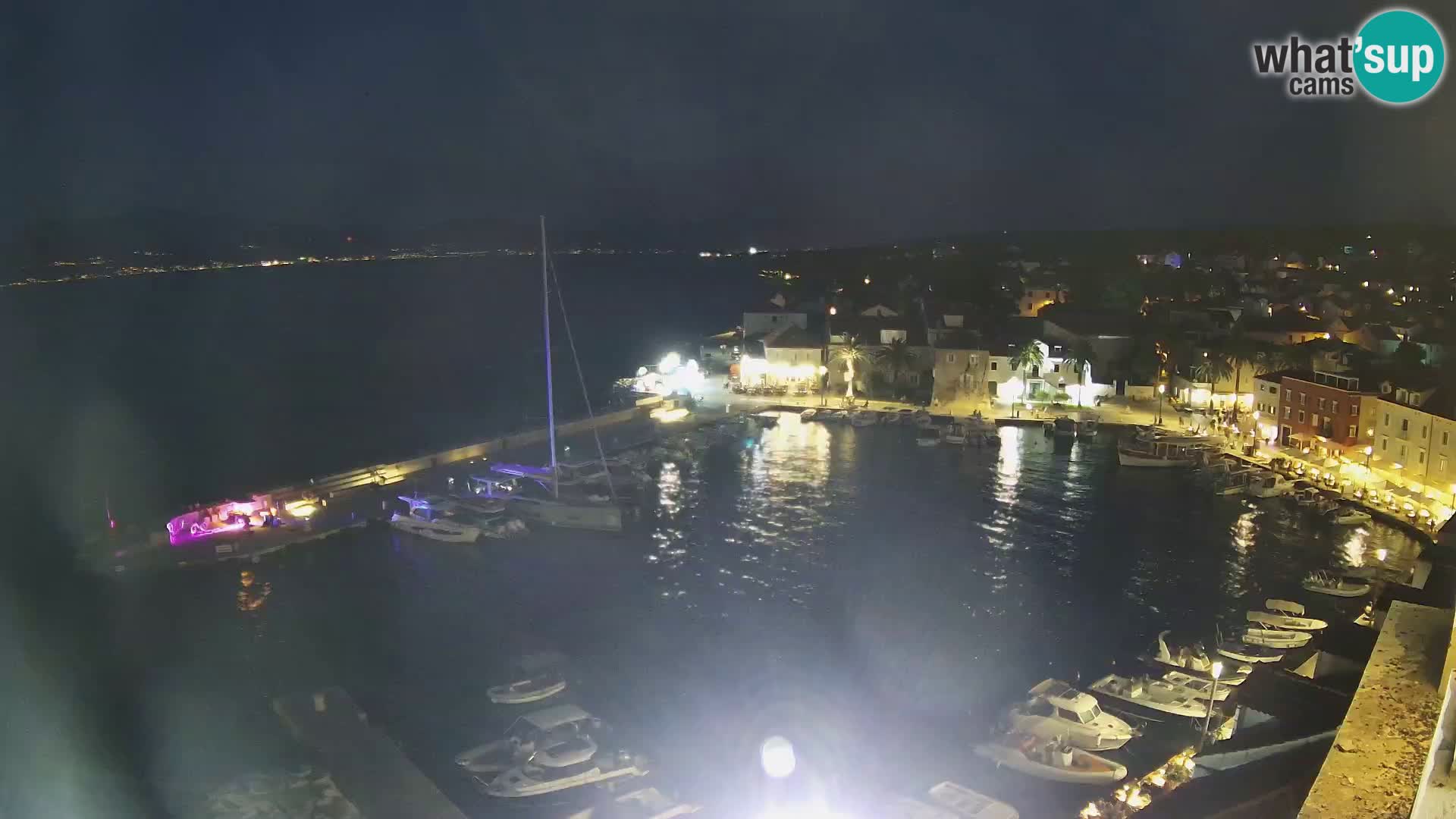 Webcam Sutivan Panorama – Vista en vivo desde la isla de Brač