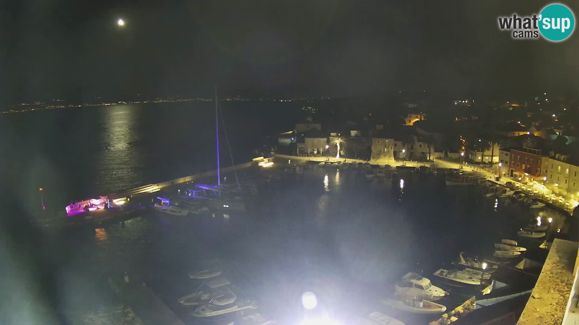 Webcam Sutivan Panorama – Vista en vivo desde la isla de Brač