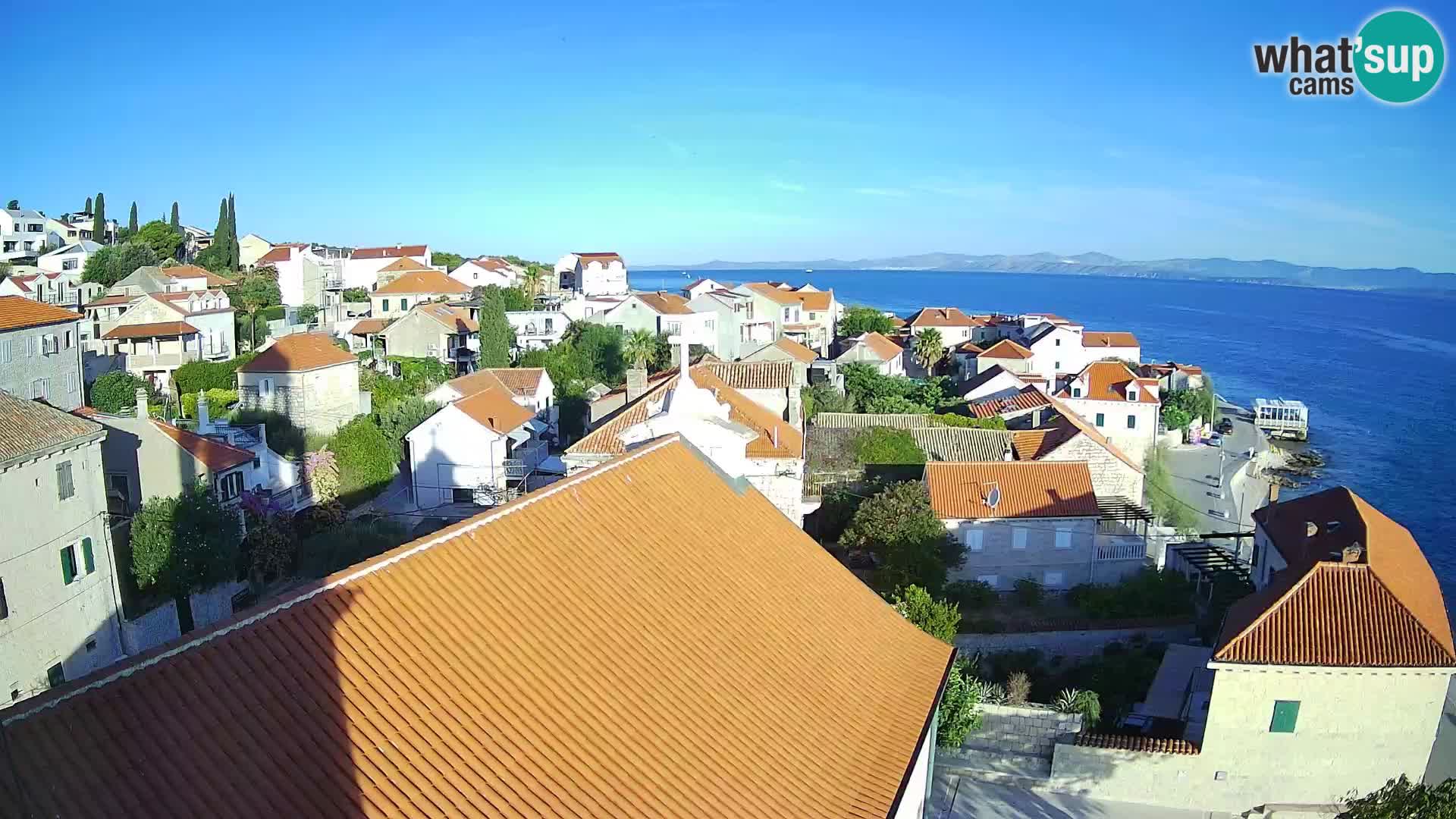 Webcam Sutivan Panorama – Vue en direct depuis l’île de Brač