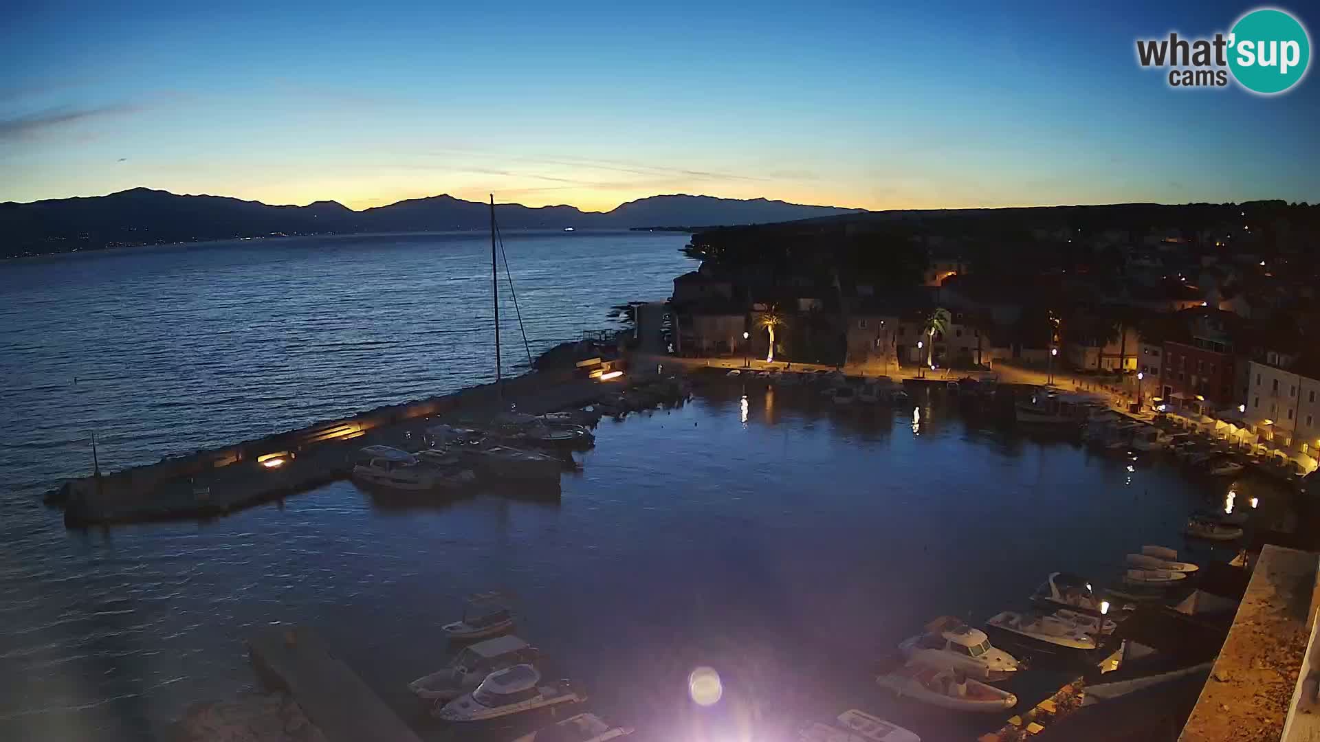 Webcam Sutivan panorama – Vista live dall’isola di Brač