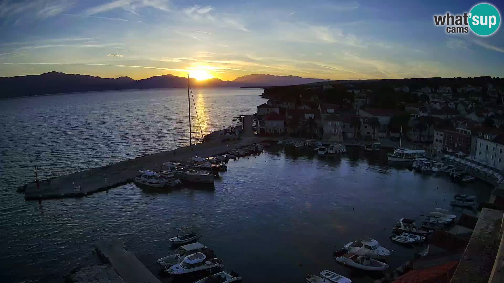 Webcam Sutivan panorama – Vista live dall’isola di Brač