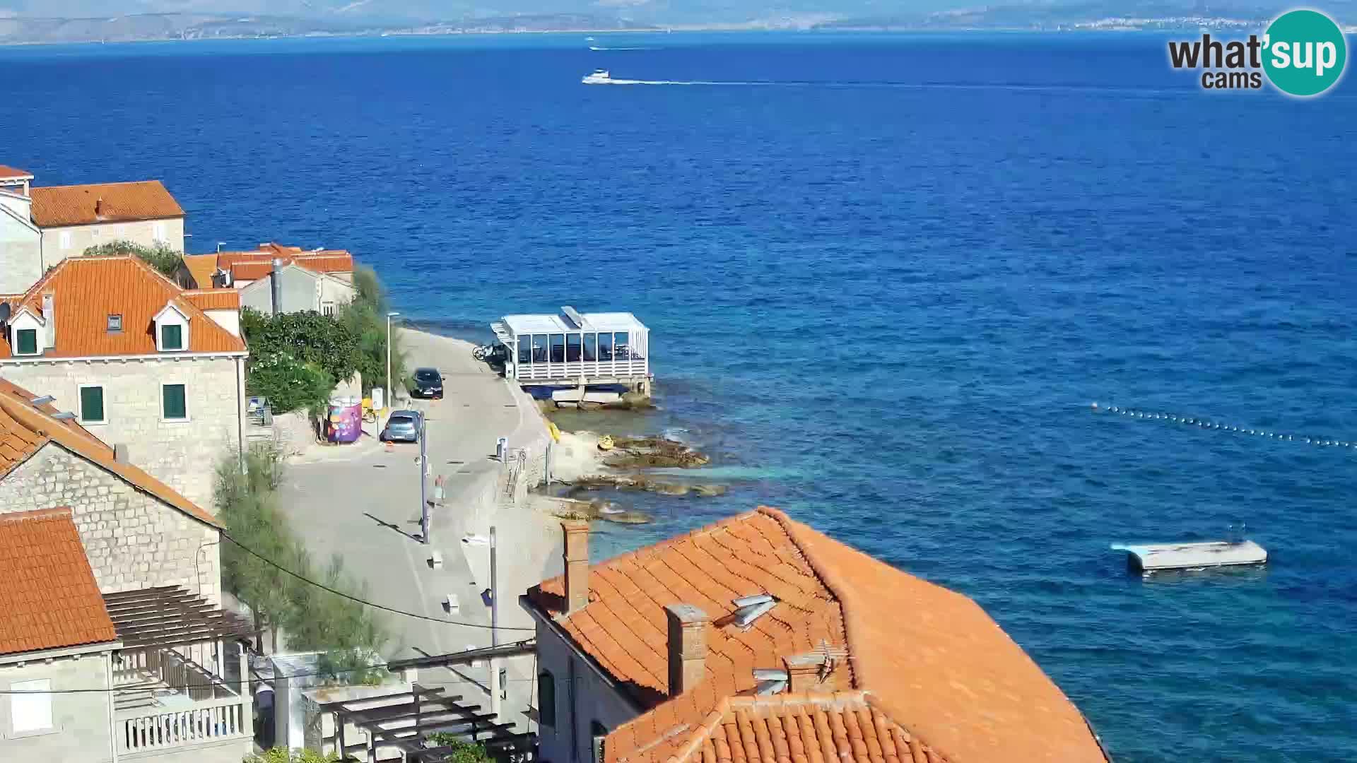 Web kamera Sutivan panorama – Pogled uživo s otoka Brača