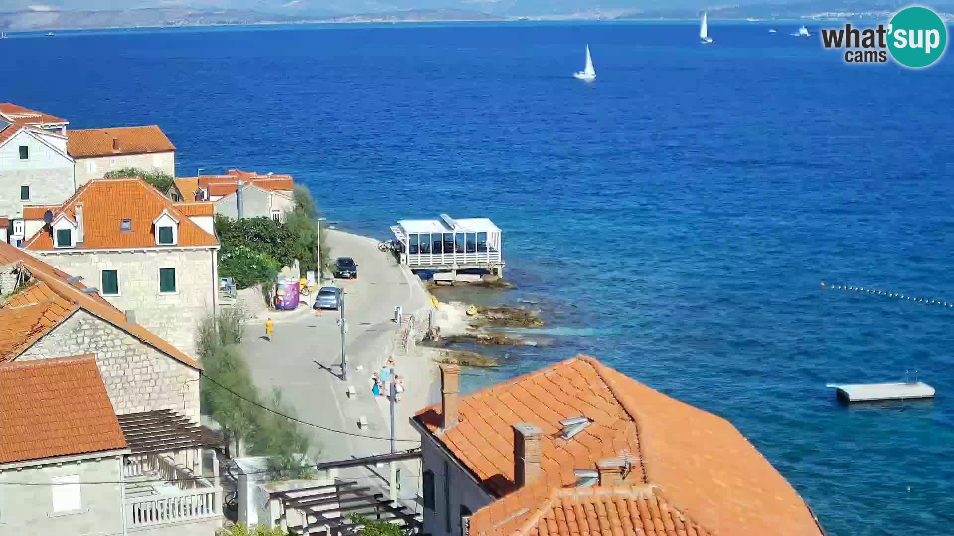 Web kamera Sutivan panorama – Pogled uživo s otoka Brača