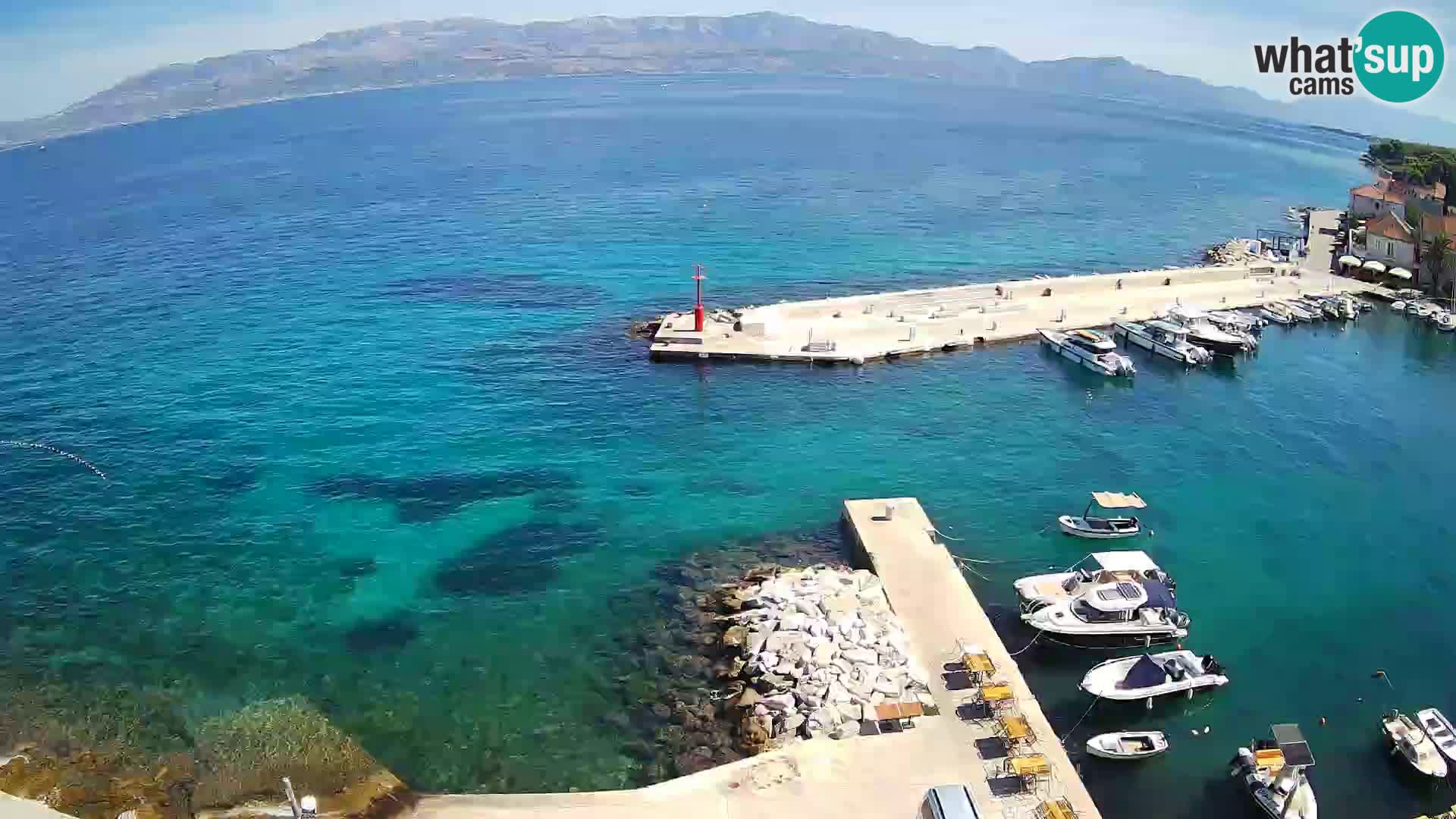 Webcam Sutivan Panorama – Vue en direct depuis l’île de Brač