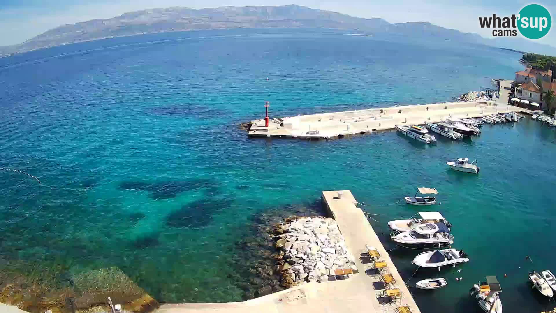 Webcam Sutivan Panorama – Liveblick von der Insel Brač