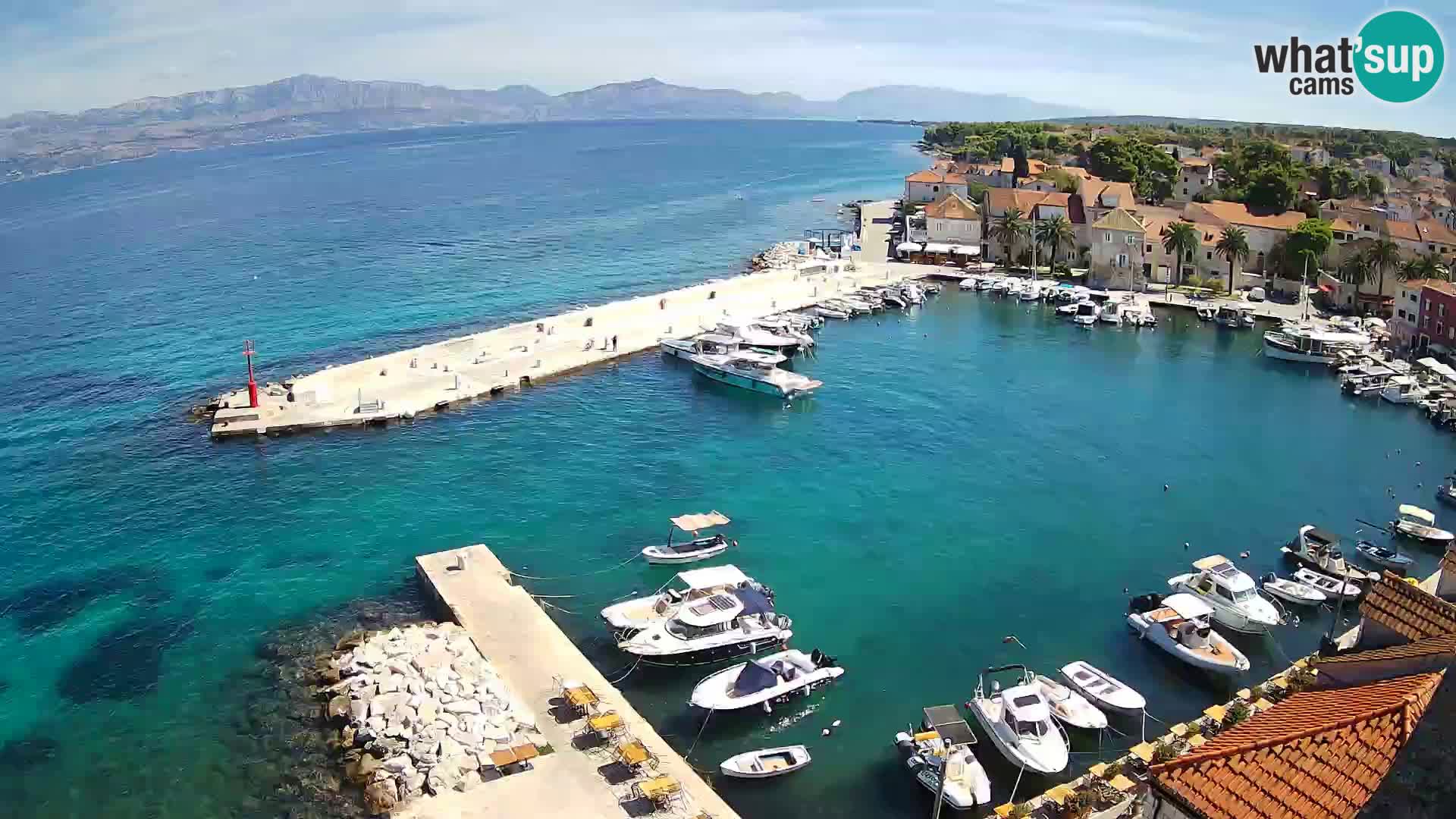 Webcam Sutivan Panorama – Live View from Brač Island