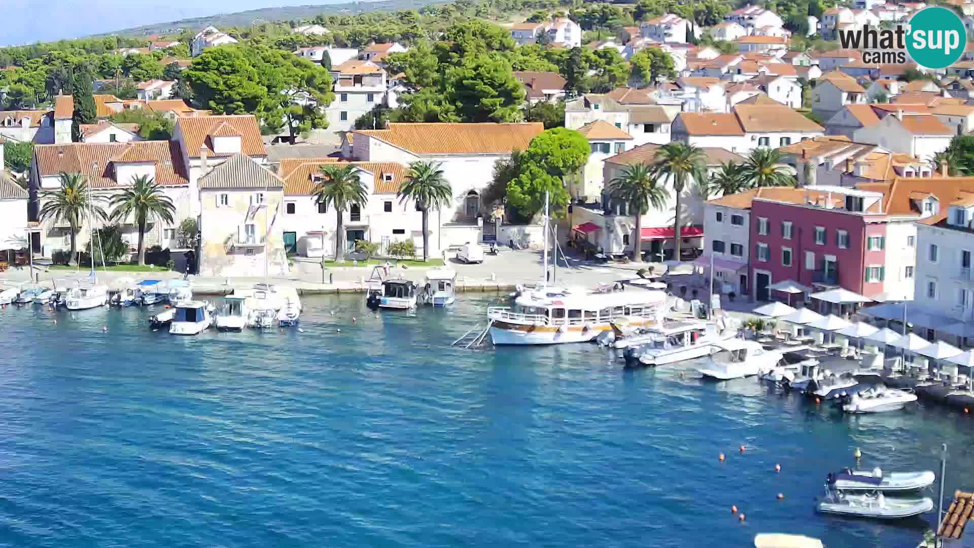 Web kamera Sutivan panorama – Pogled uživo s otoka Brača