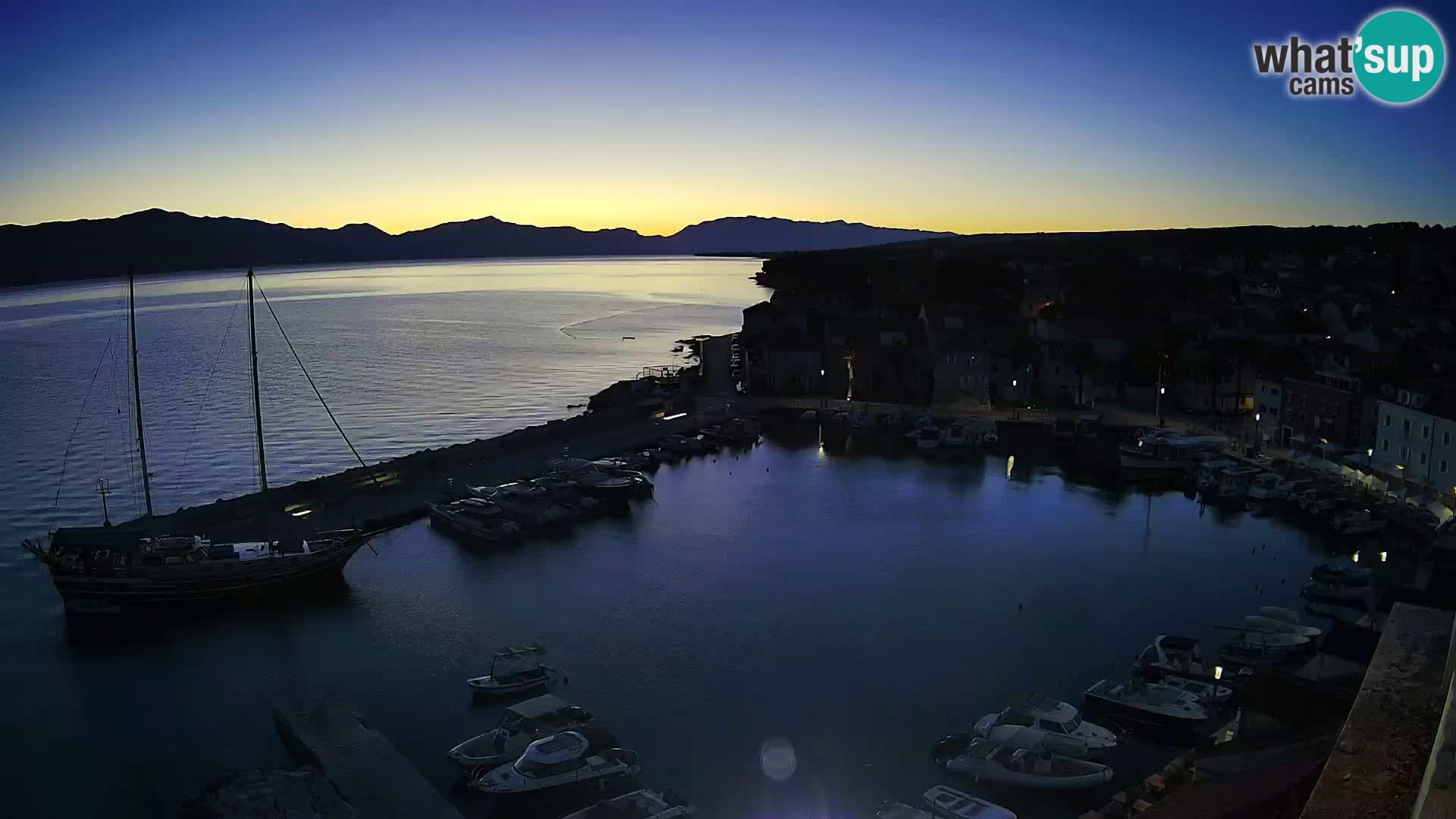 Webcam Sutivan Panorama – Vue en direct depuis l’île de Brač