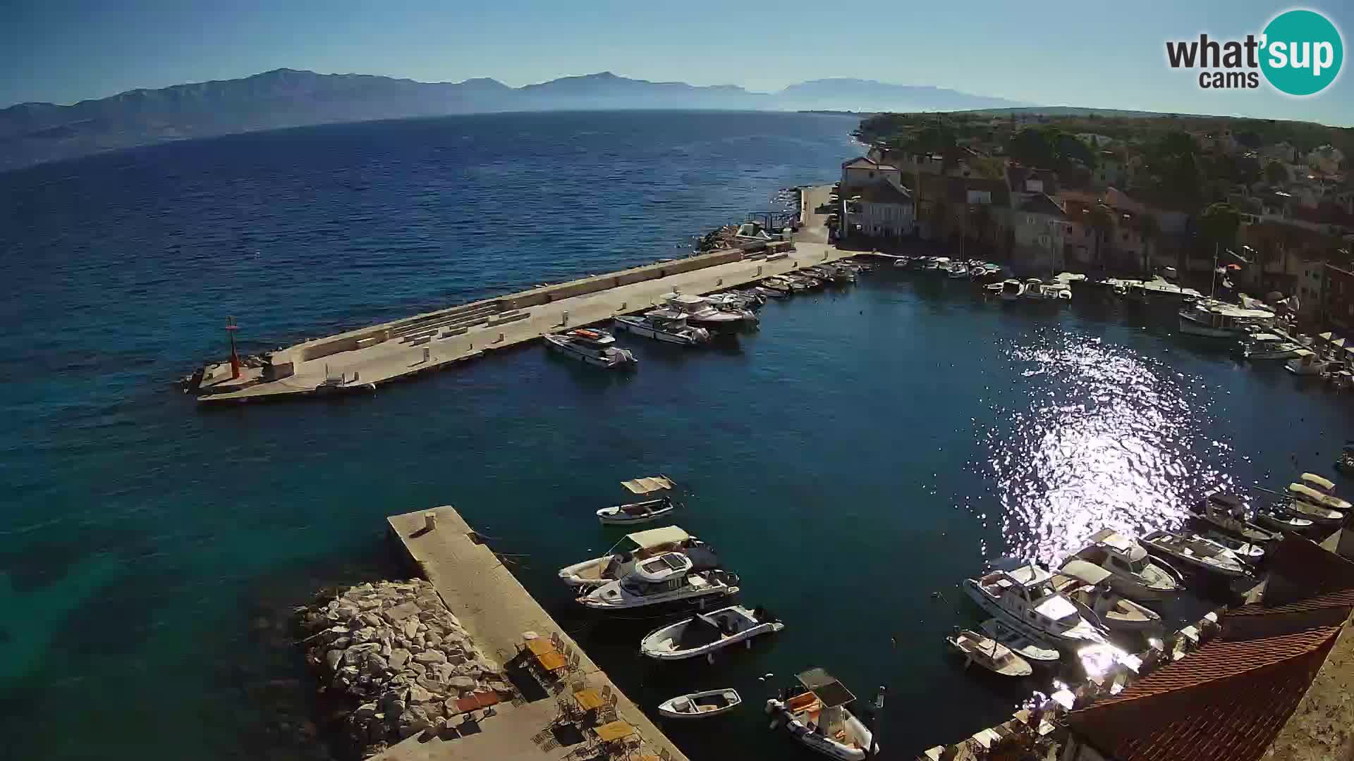 Webcam Sutivan Panorama – Vista en vivo desde la isla de Brač