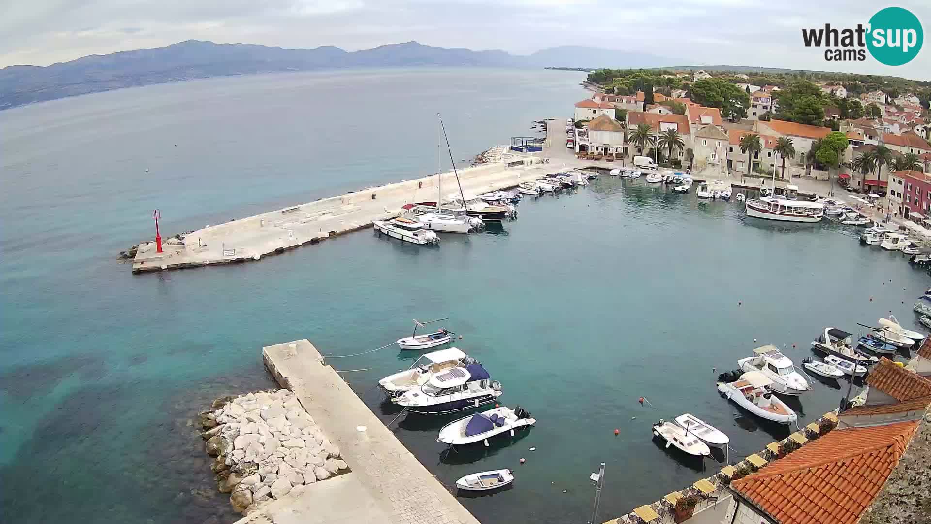 Webcam Sutivan Panorama – Live View from Brač Island