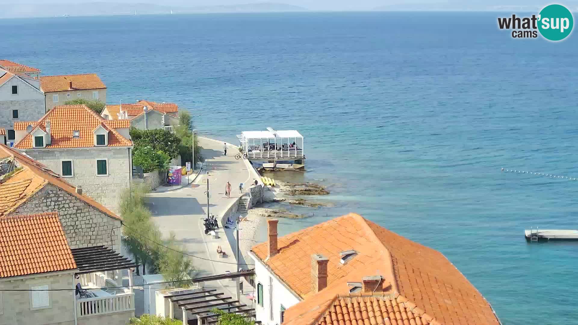 Webcam Sutivan Panorama – Vista en vivo desde la isla de Brač