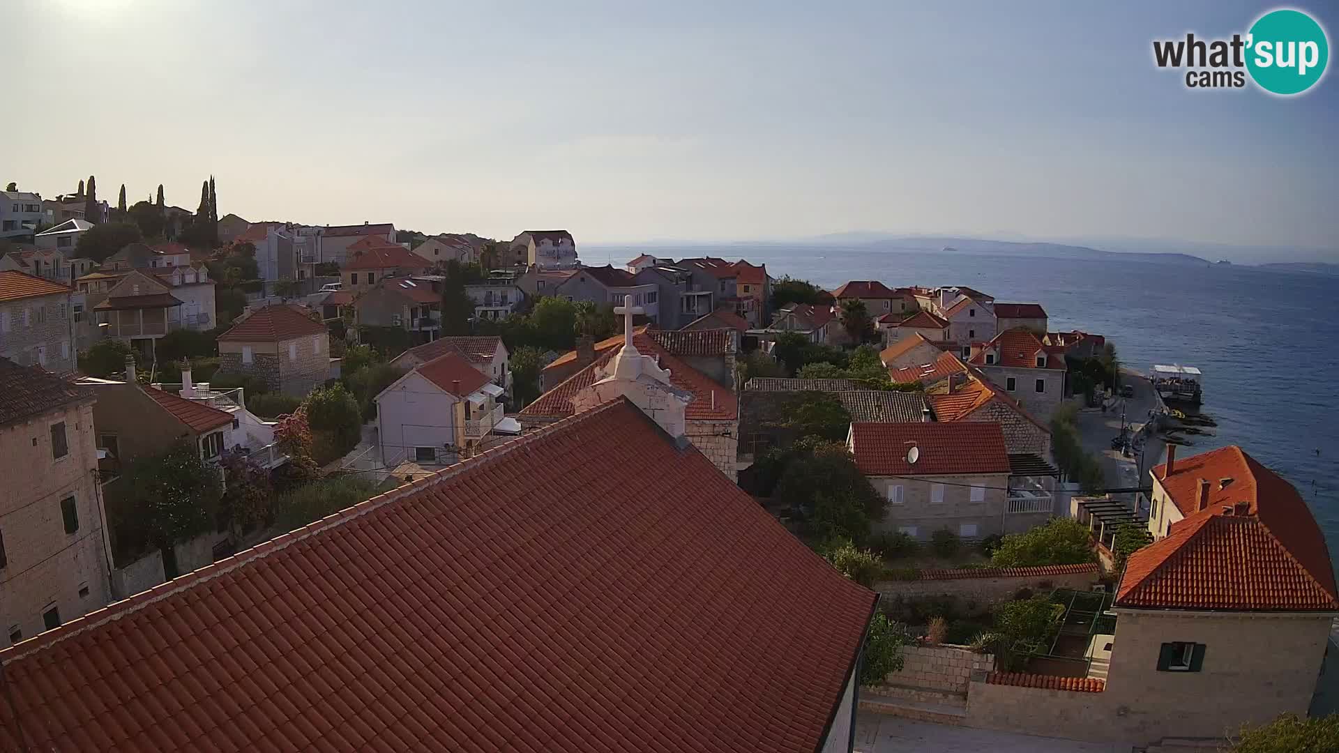 Webcam Sutivan Panorama – Vista en vivo desde la isla de Brač