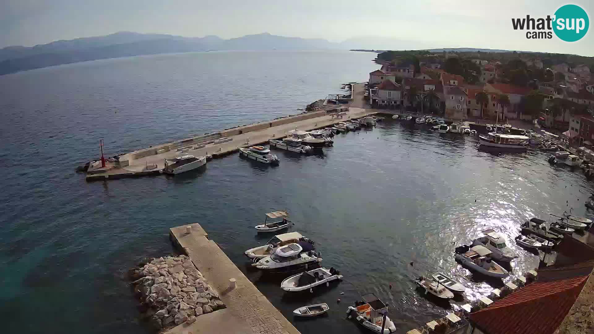 Webcam Sutivan Panorama – Liveblick von der Insel Brač