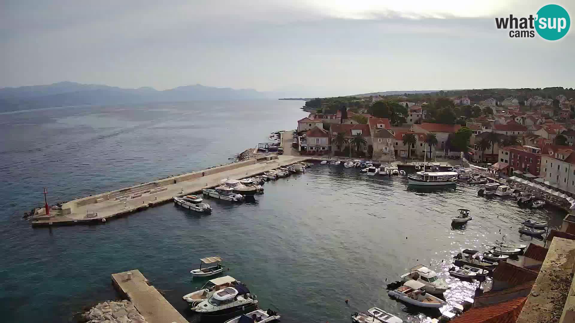 Webcam Sutivan Panorama – Vue en direct depuis l’île de Brač