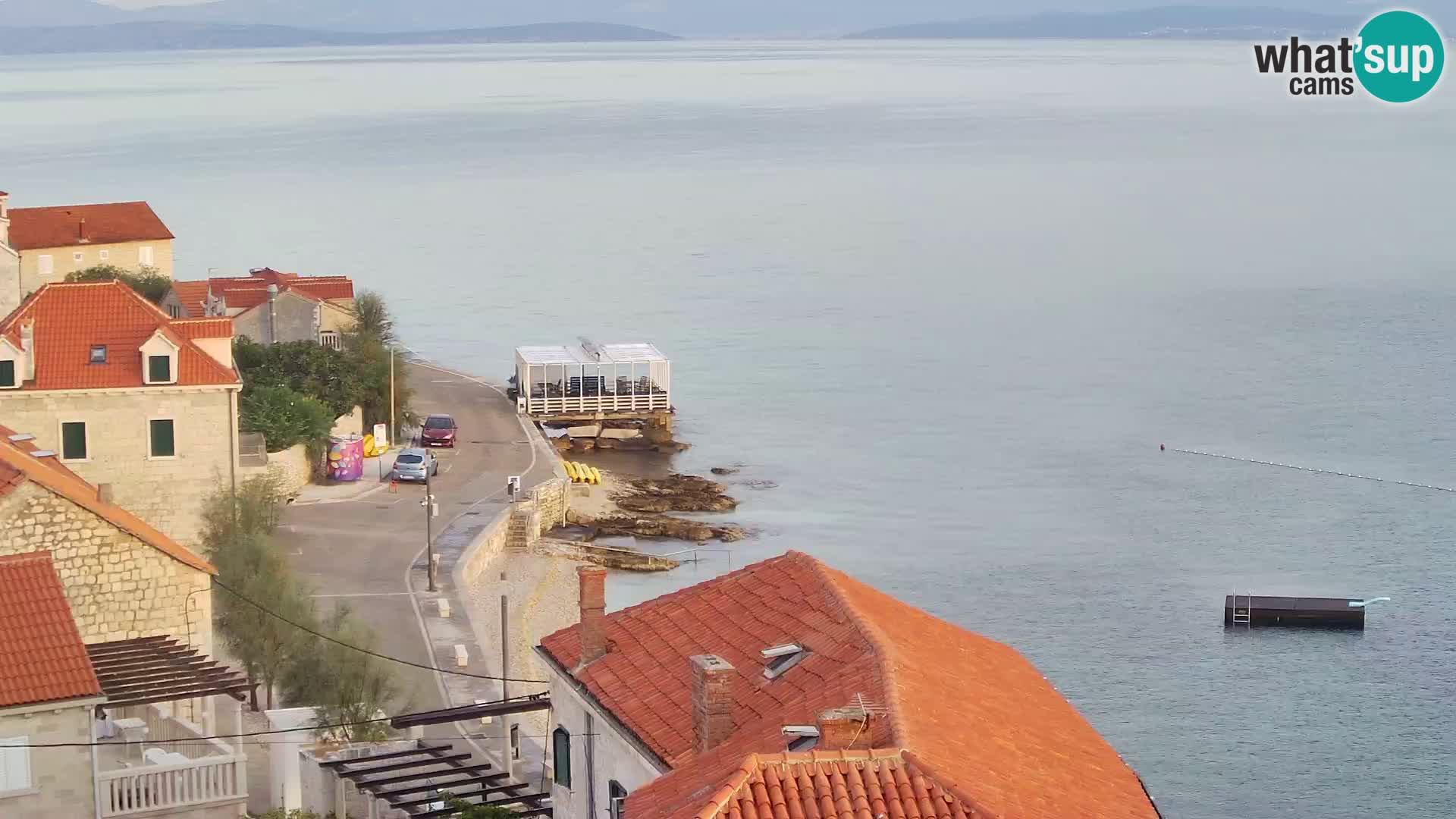 Webcam Sutivan Panorama – Vista en vivo desde la isla de Brač