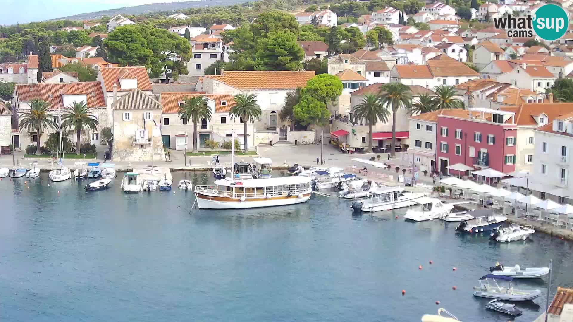 Webcam Sutivan Panorama – Vista en vivo desde la isla de Brač