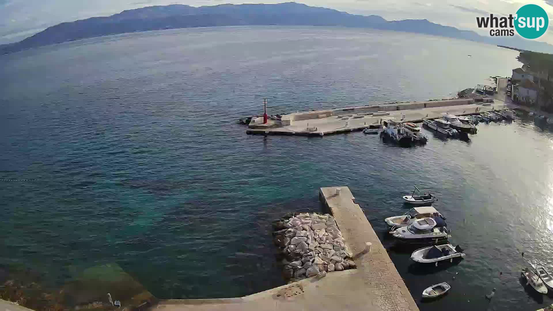 Webcam Sutivan Panorama – Vue en direct depuis l’île de Brač