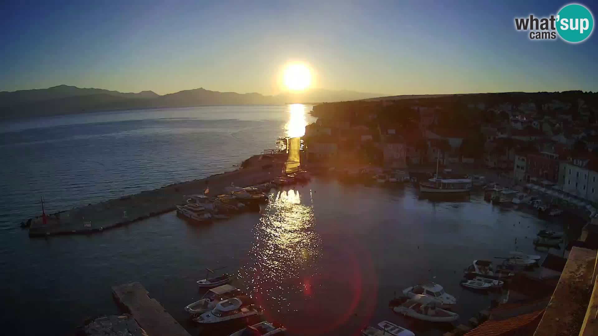 Webcam Sutivan Panorama – Vista en vivo desde la isla de Brač