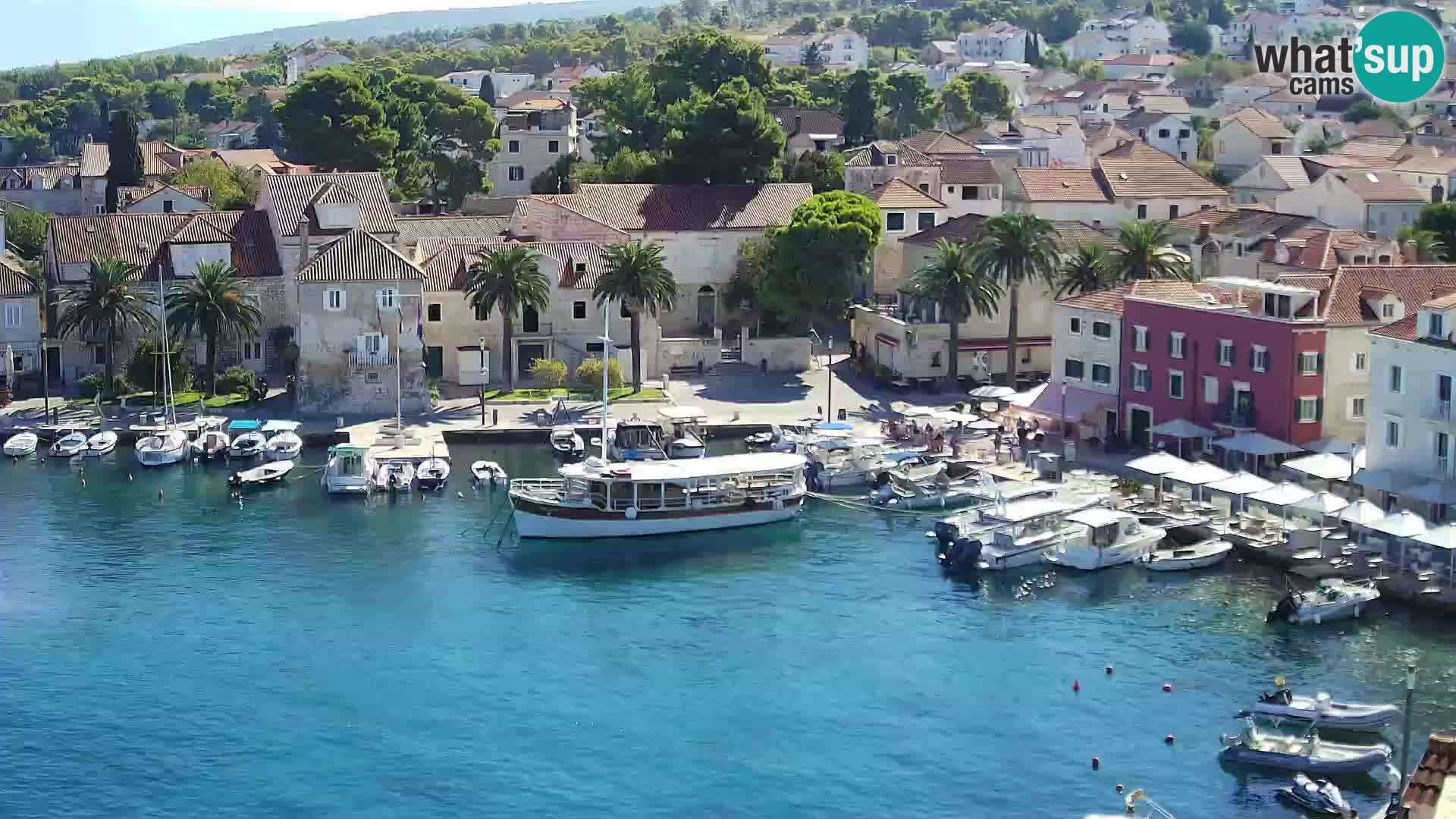 Webcam Sutivan panorama – Vista live dall’isola di Brač