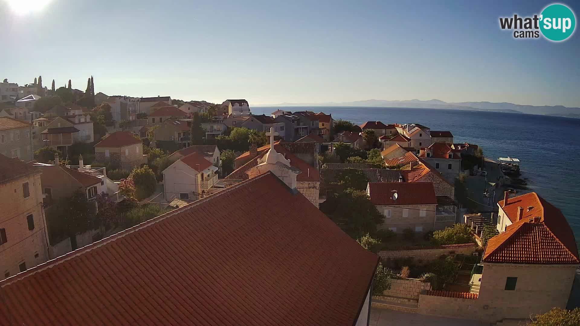 Webcam Sutivan Panorama – Liveblick von der Insel Brač