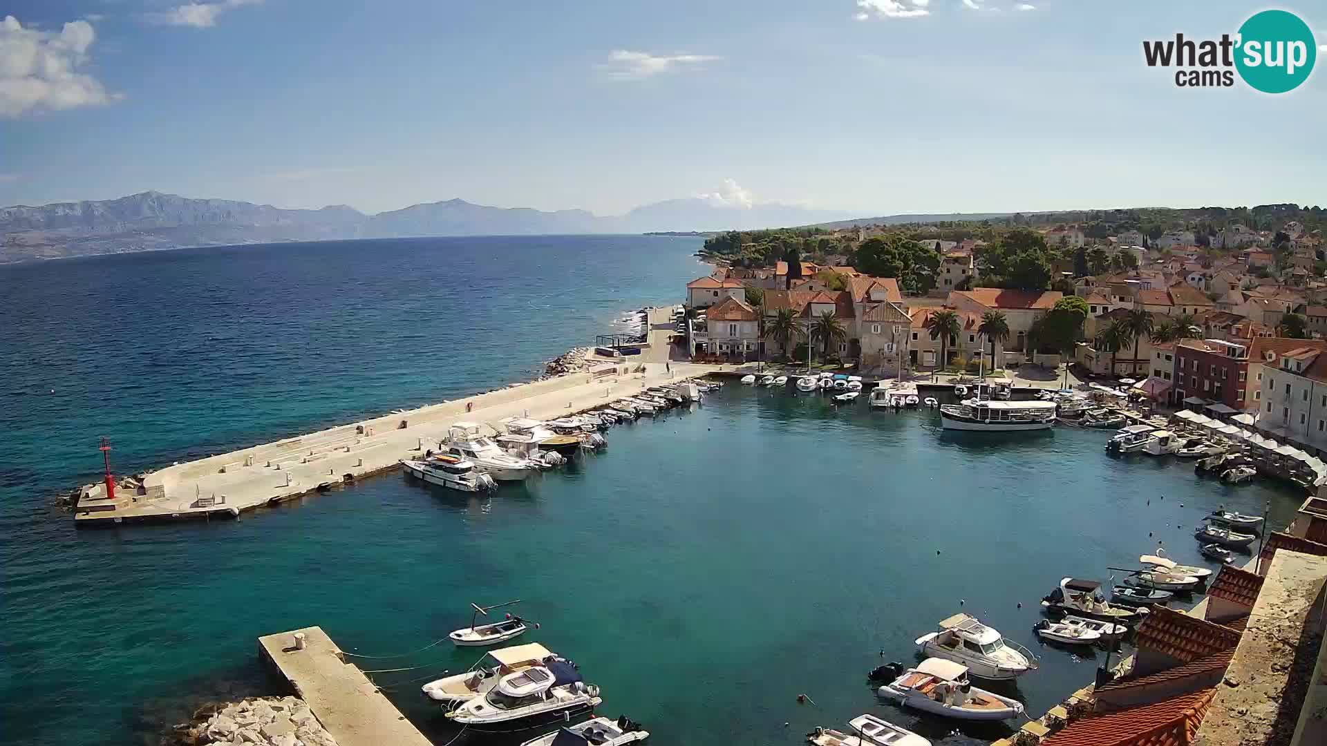Webcam Sutivan Panorama – Live View from Brač Island
