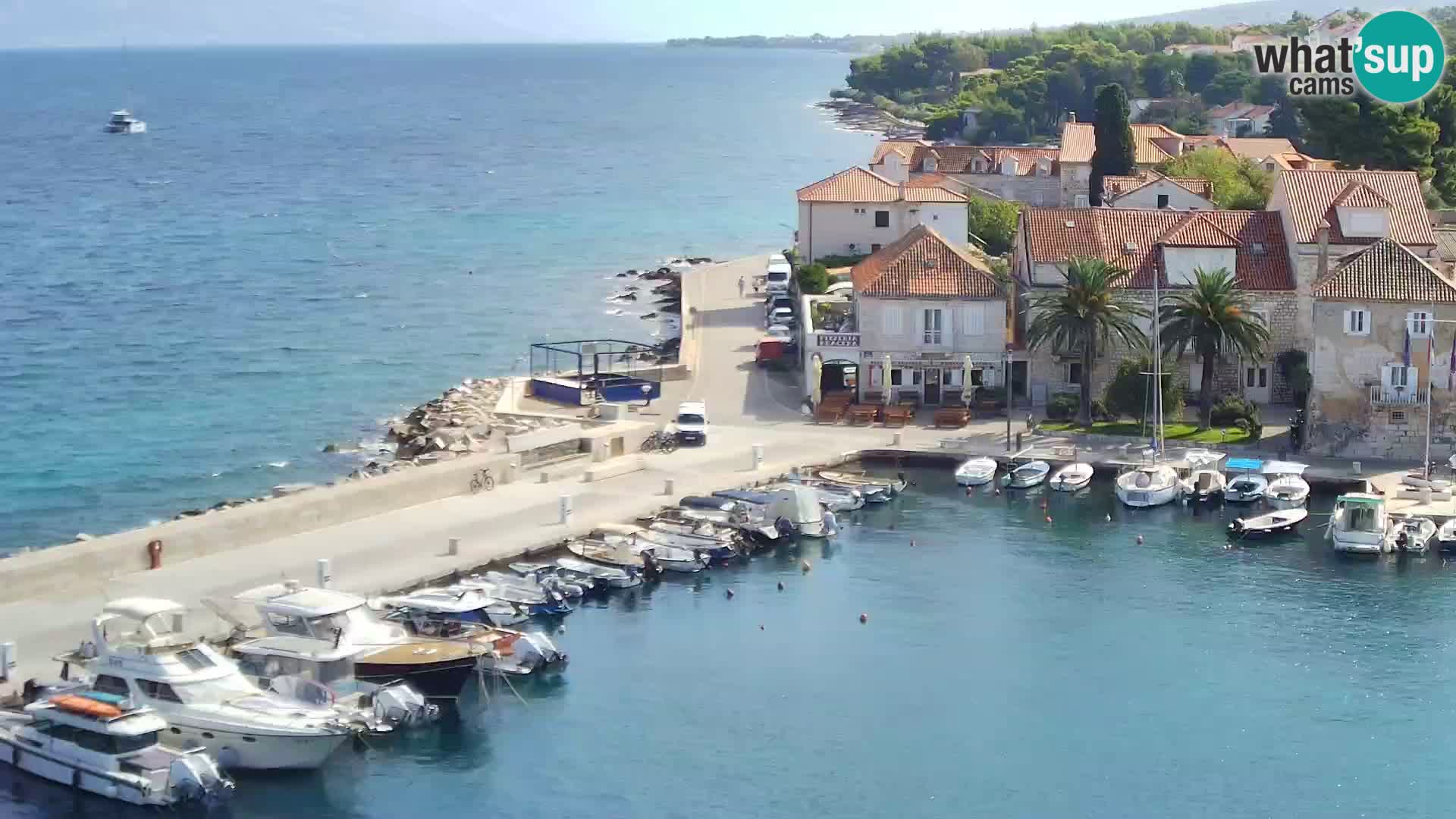 Webcam Sutivan Panorama – Liveblick von der Insel Brač