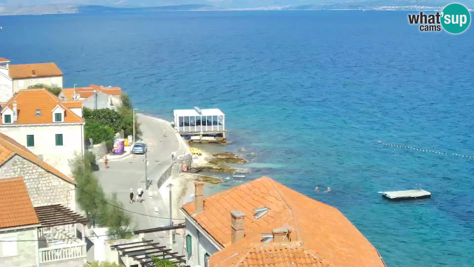 Web kamera Sutivan panorama – Pogled uživo s otoka Brača