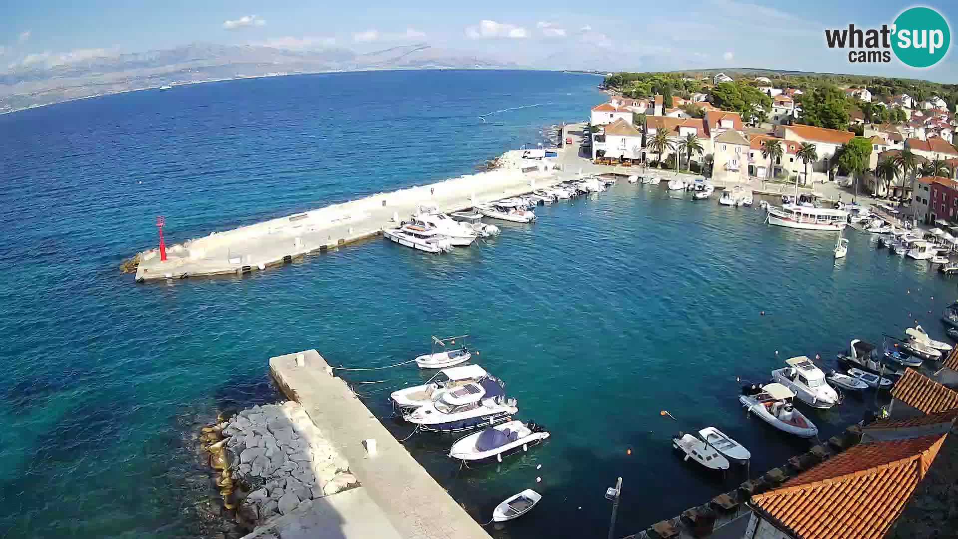 Webcam Sutivan panorama – Vista live dall’isola di Brač