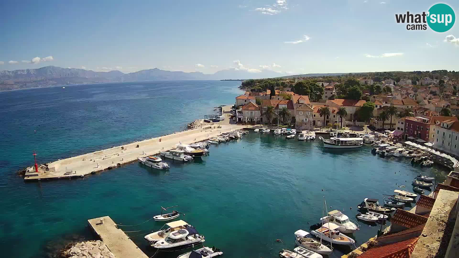 Webcam Sutivan Panorama – Live View from Brač Island