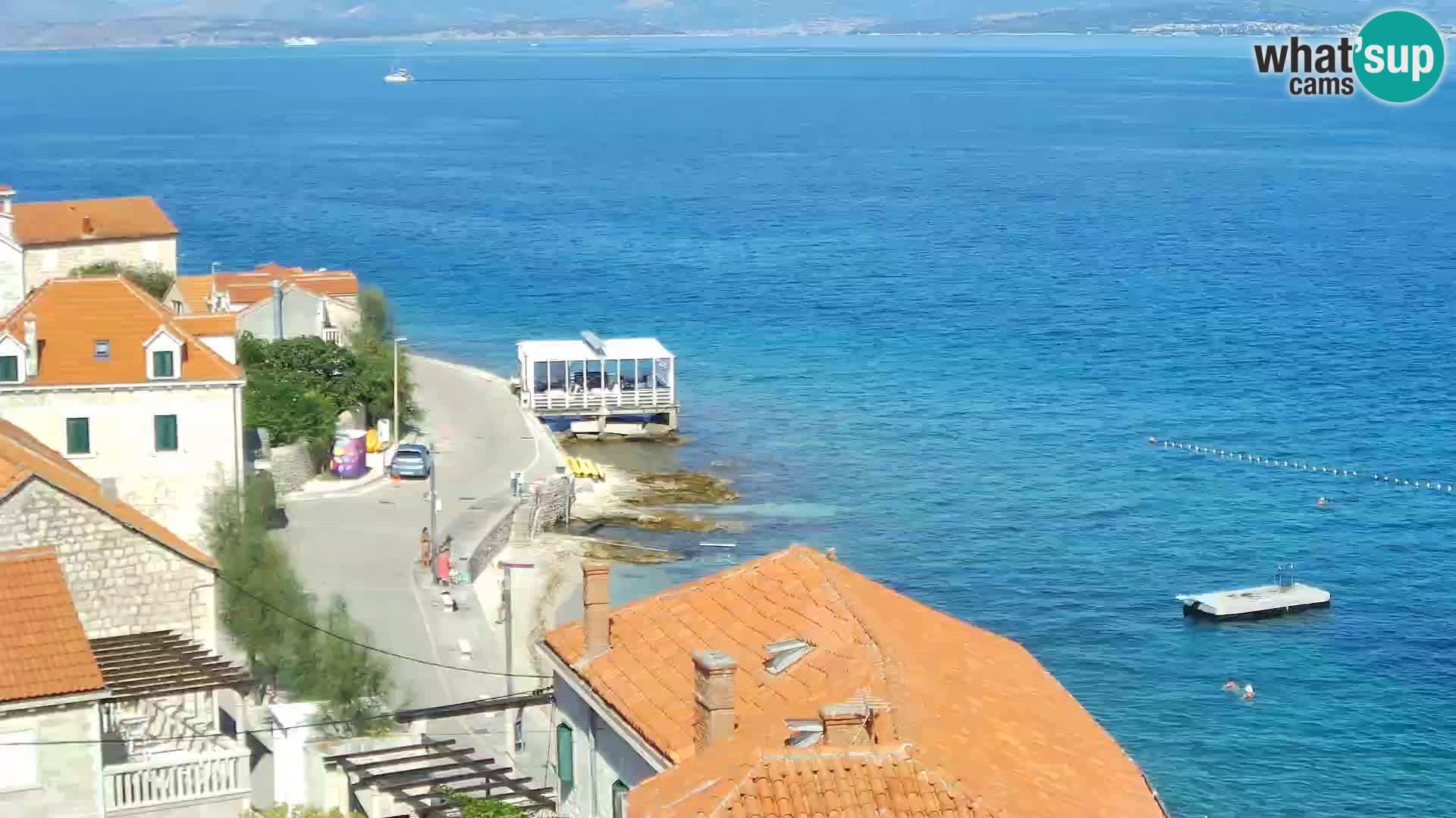 Webcam Sutivan Panorama – Vista en vivo desde la isla de Brač