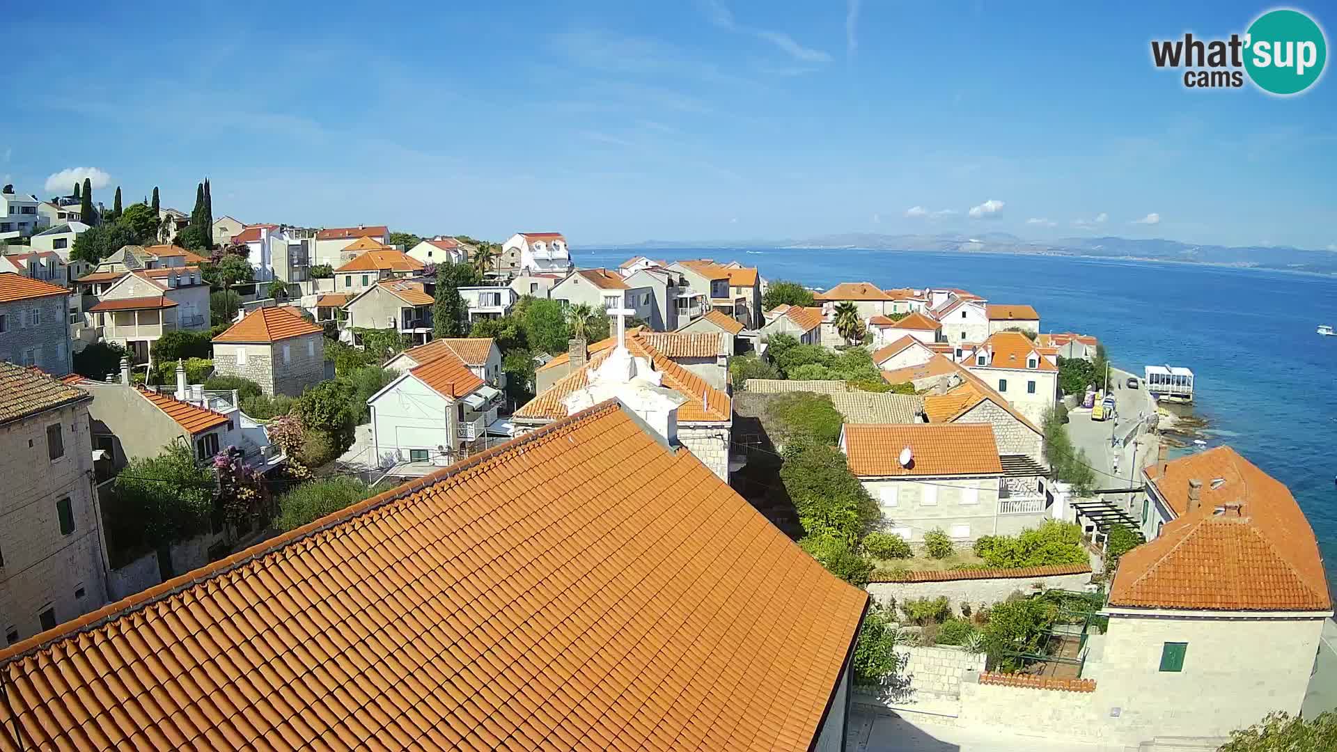 Webcam Sutivan panorama – Vista live dall’isola di Brač