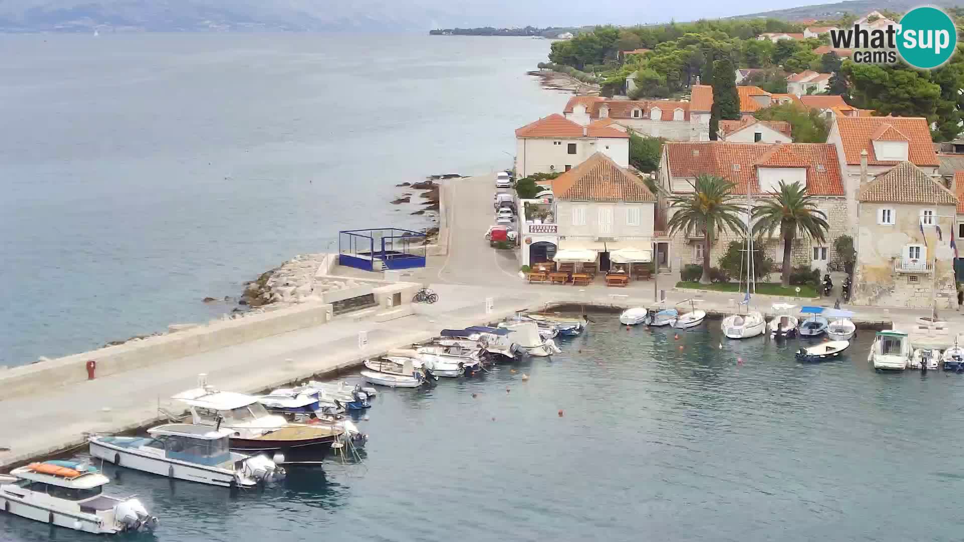 Webcam Sutivan Panorama – Vue en direct depuis l’île de Brač