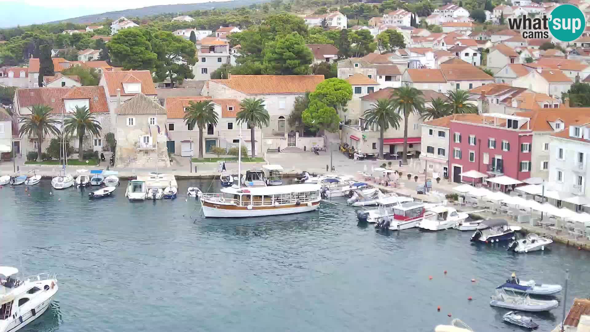 Webcam Sutivan Panorama – Vista en vivo desde la isla de Brač