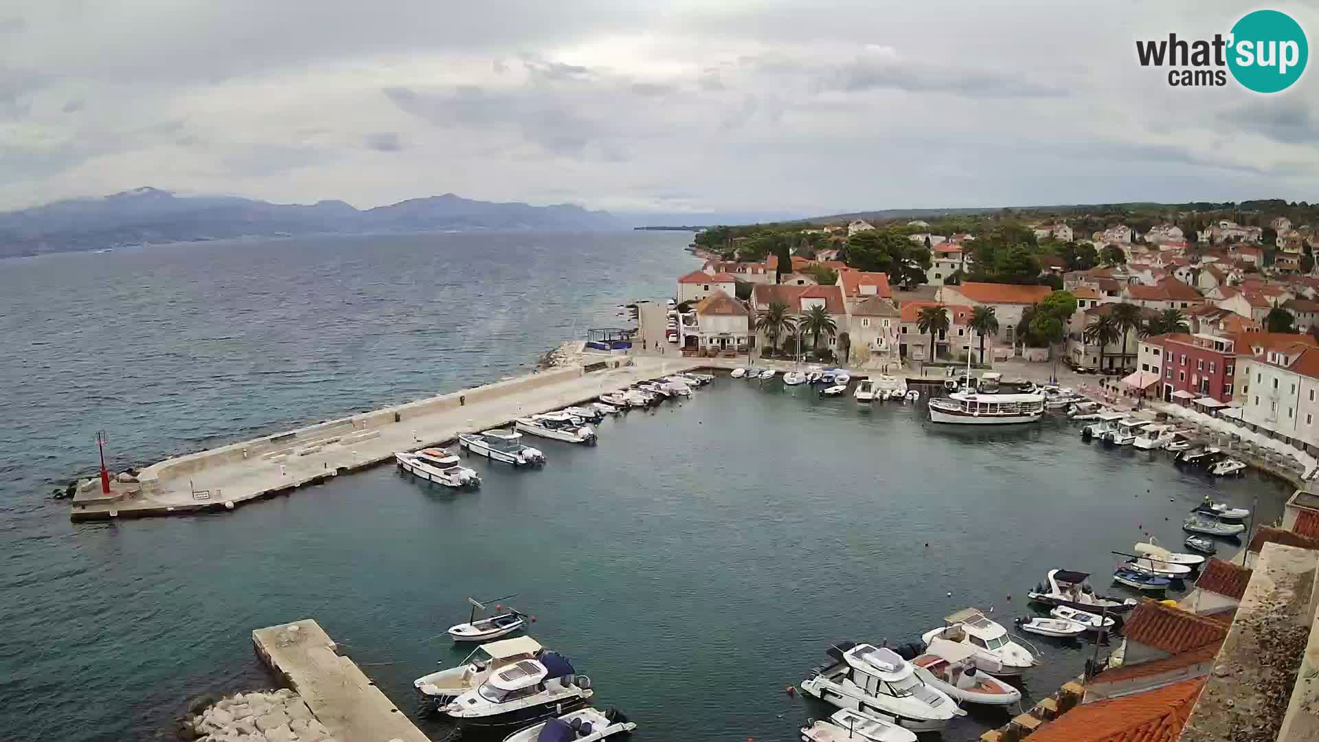 Webcam Sutivan Panorama – Liveblick von der Insel Brač